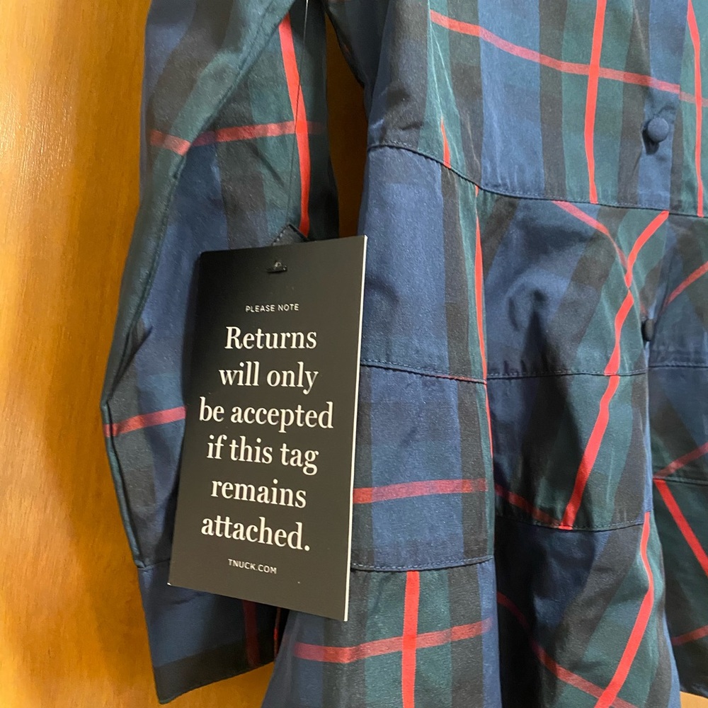 XS Pomander Place Fraser Plaid Ashlen Blouse - Picture 10 of 16